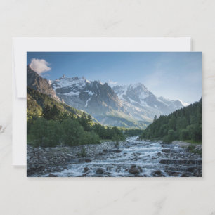 Mountains   Mont Blanc Massif, Italy Thank You Card