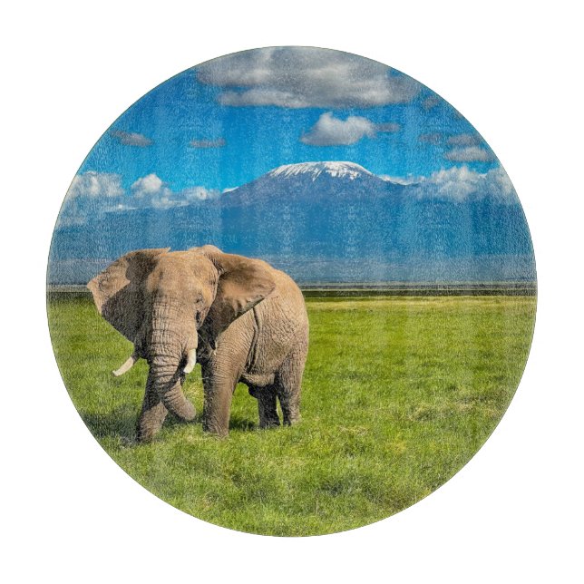 Mountains | Mount Kilimanjaro Tanzania, Africa Cutting Board (Front)