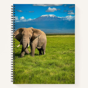 Mountains Mount Kilimanjaro Tanzania, Africa Notebook