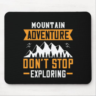 Mountains - Mountain Adventure Mouse Mat