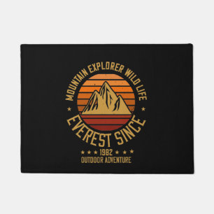 Mountains - Mountain Explorer Wildlife Since 1982 Doormat