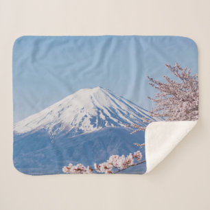 Mountains Mt. Fuji Tokyo, Japan Sherpa Blanket