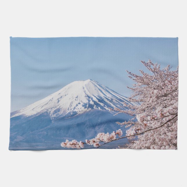 Mountains | Mt. Fuji Tokyo, Japan Tea Towel (Horizontal)