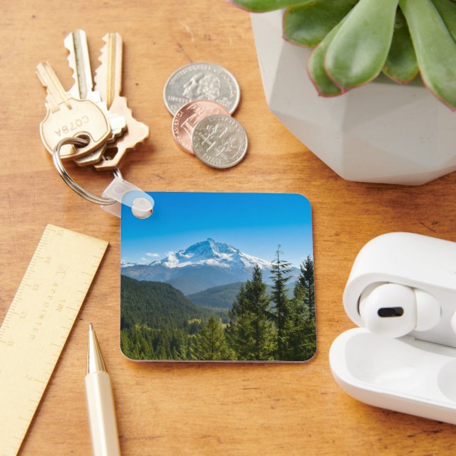 Mountains | Mt. Hood Oregon Key Ring (Desk)