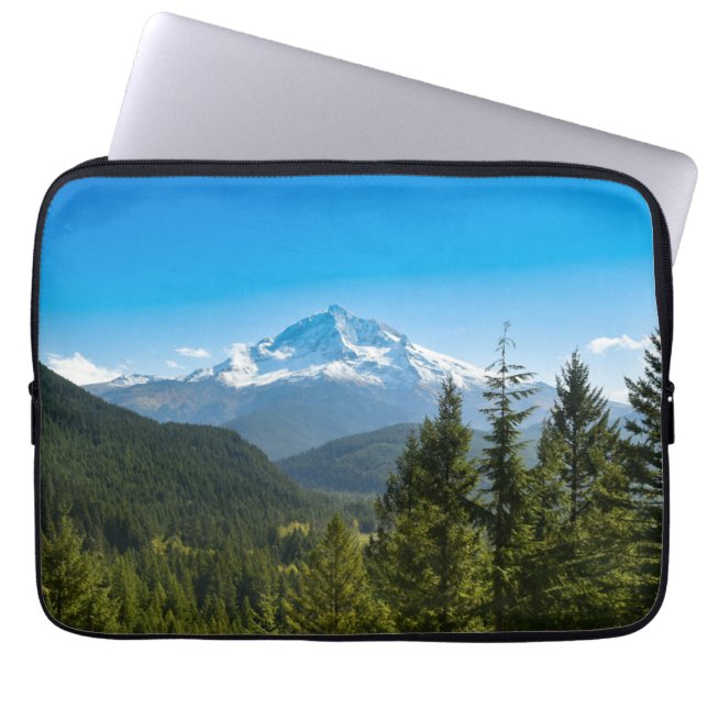 Mountains | Mt. Hood Oregon Laptop Sleeve (Front)