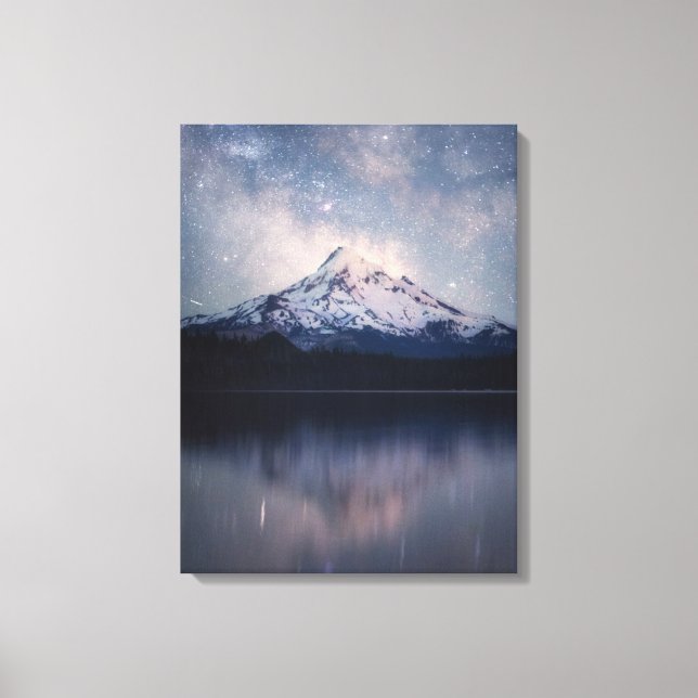 Mountains | Mt. Hood Portland, Oregon Canvas Print (Front)