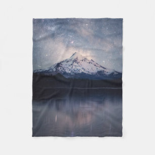 Mountains   Mt. Hood Portland, Oregon Fleece Blanket