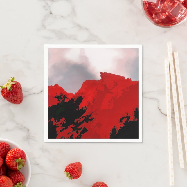 MOUNTAINS   NAPKIN (Insitu)