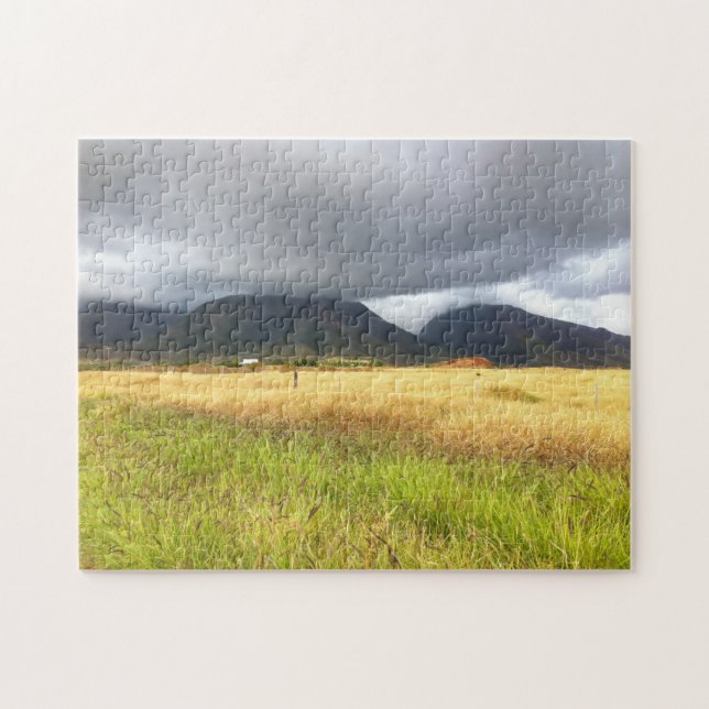 Mountains Near Lahaina, Maui, Hawaii Jigsaw Puzzle (Horizontal)