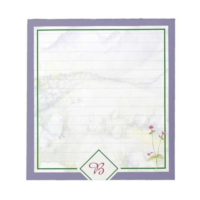 Mountains Notepad (Front)