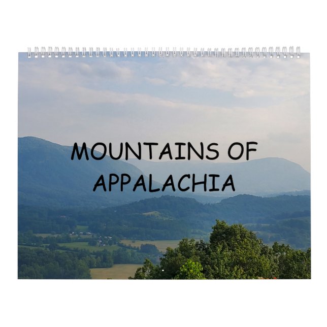 Mountains of Appalachia Calendar (Cover)