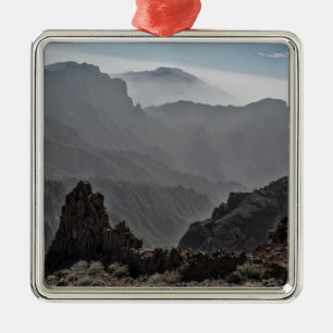 Mountains of La Palma Metal Tree Decoration