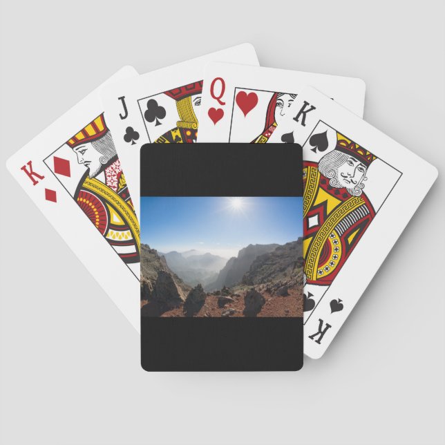 Mountains of La Palma Playing Cards (Back)