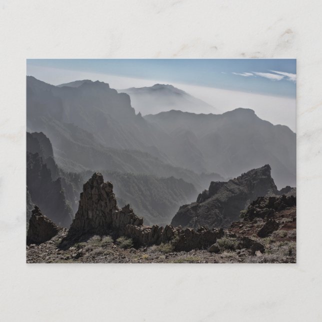 Mountains of La Palma Postcard (Front)