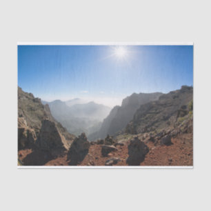 Mountains of La Palma Tissue Paper
