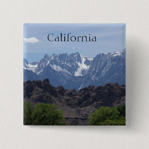 Mountains of Lone Pine 15 Cm Square Badge