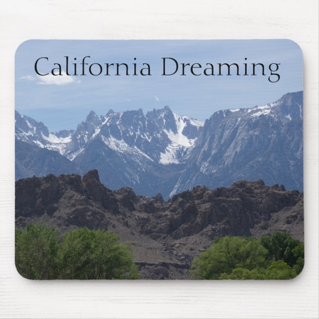 Mountains of Lone Pine Mouse Mat (Front)