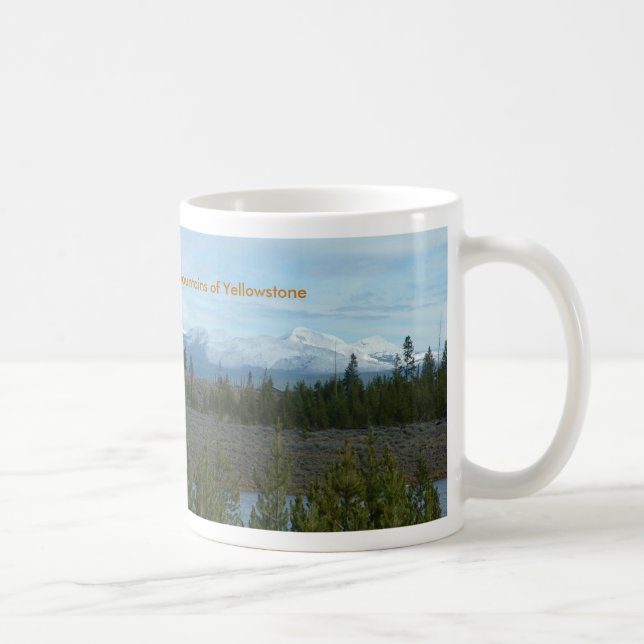 Mountains of Yellowstone Mug (Right)