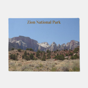 Mountains of Zion National Park Doormat