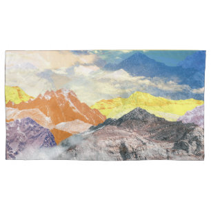 Mountains (photo montage) 1 pillowcase