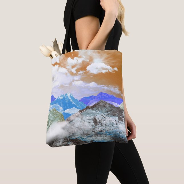 Mountains (photo montage) 2 tote bag (Close Up)