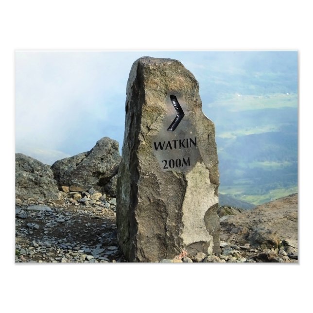 MOUNTAINS PHOTO PRINT (Front)