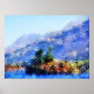 MOUNTAINS POSTER