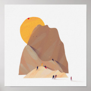 Mountains Poster