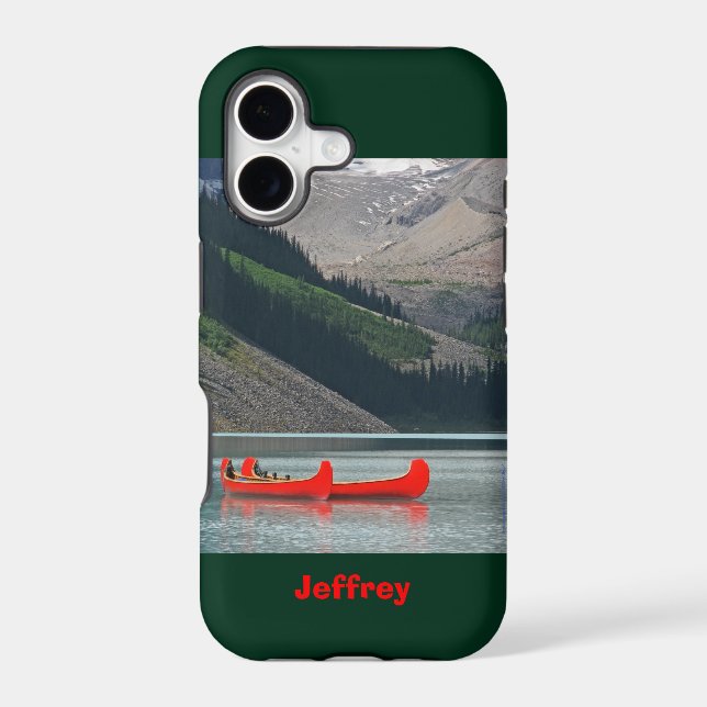 Mountains & Red Canoes, Name,  (Back)