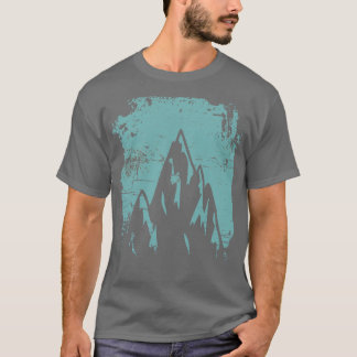 Mountains Retro Design T-Shirt