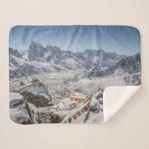 Mountains Rocky Mountains, Colorado Sherpa Blanket