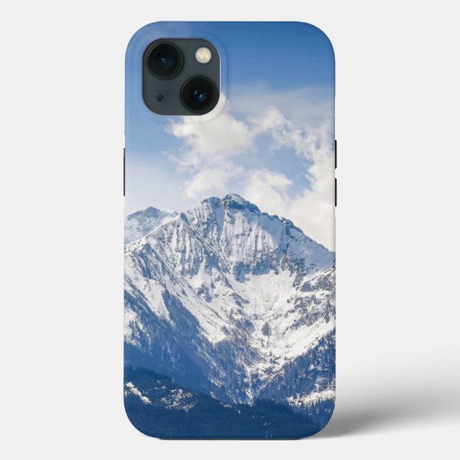  Mountains Sky Snow Clouds Case-Mate iPhone Case (Back)