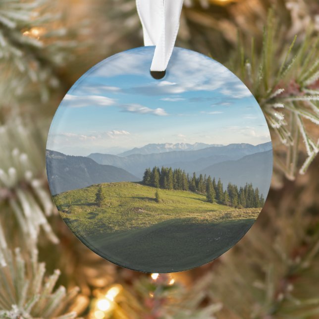 Mountains | Spitzingsee Lake, Swiss Alps Ornament (Tree)
