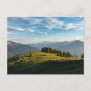 Mountains   Spitzingsee Lake, Swiss Alps Postcard