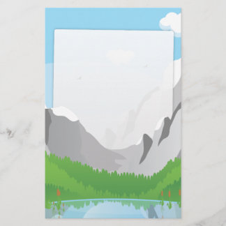 Mountains Stationery