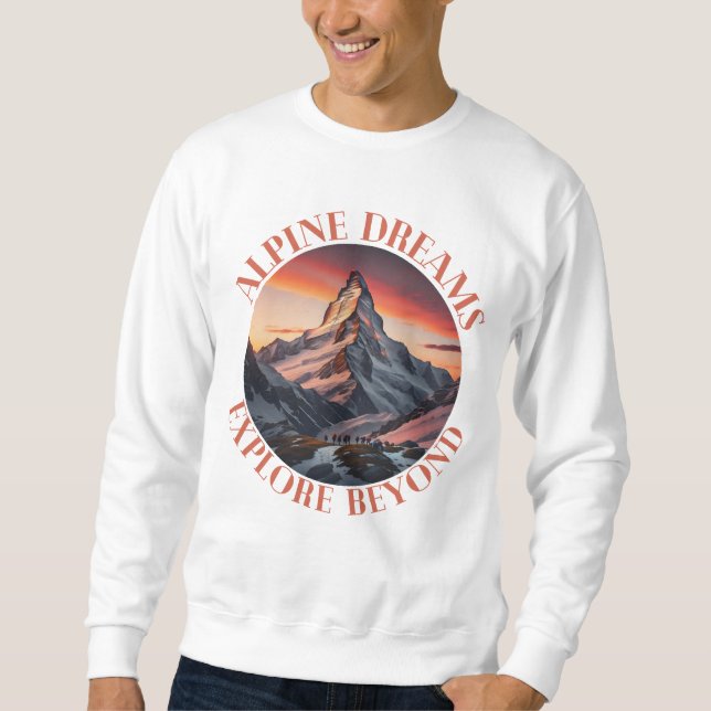 mountains sweatshirt (Front)