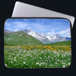 Mountains | Swiss Alps Valley Spring Laptop Sleeve<br><div class="desc">This amazing Getty Images photo features an aerial view of beautiful central Swiss Alps's valley in springtime.</div>