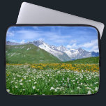Mountains | Swiss Alps Valley Spring Laptop Sleeve<br><div class="desc">This amazing Getty Images photo features an aerial view of beautiful central Swiss Alps's valley in springtime.</div>
