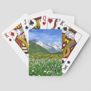 Mountains   Swiss Alps Valley Spring Playing Cards