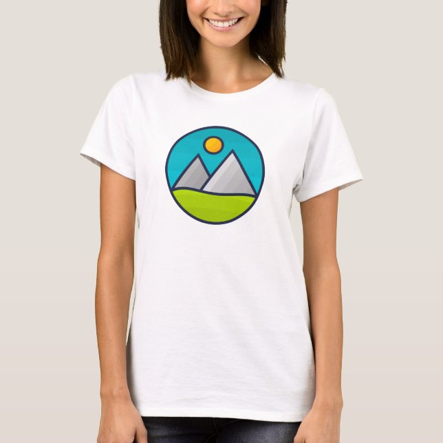Mountains T-Shirt (Front)