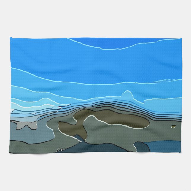 MOUNTAINS TEA TOWEL (Horizontal)