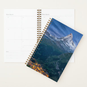 Mountains The Matterhorn, Zermatt, Swiss Alps Planner