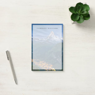 Mountains The Matterhorn, Zermatt, Swiss Alps Post-it Notes