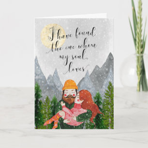 mountains the one whom my soul loves card