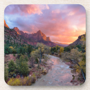Mountains   The Watchman Zion Nathional Park Utah Coaster