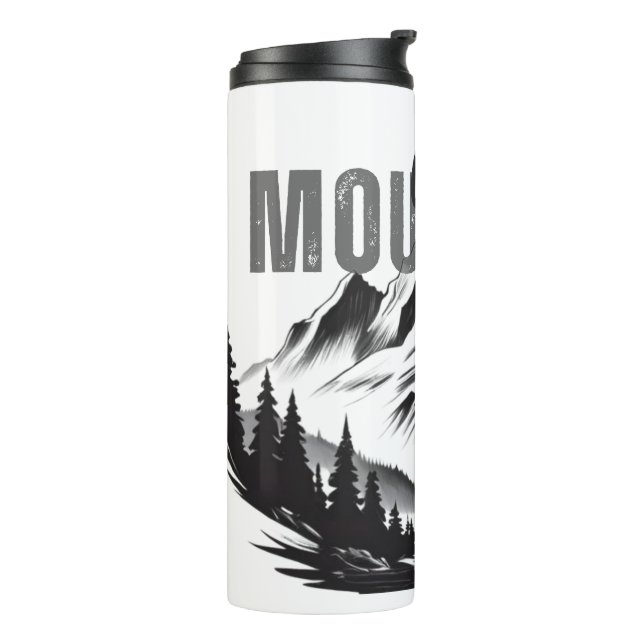 Mountains Thermal Tumbler (Rotated Left)