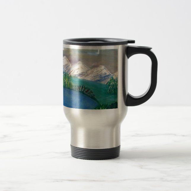 Mountains Travel Mug (Right)