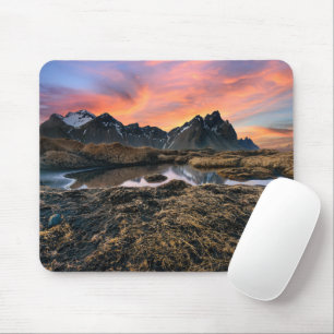 Mountains Vesturhorn Mountain Iceland Mouse Mat