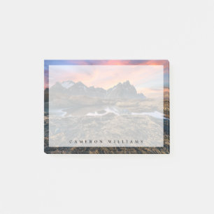 Mountains Vesturhorn Mountain Iceland Post-it Notes