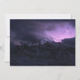 Mountains Yading National Park, Sichuan, China Thank You Card